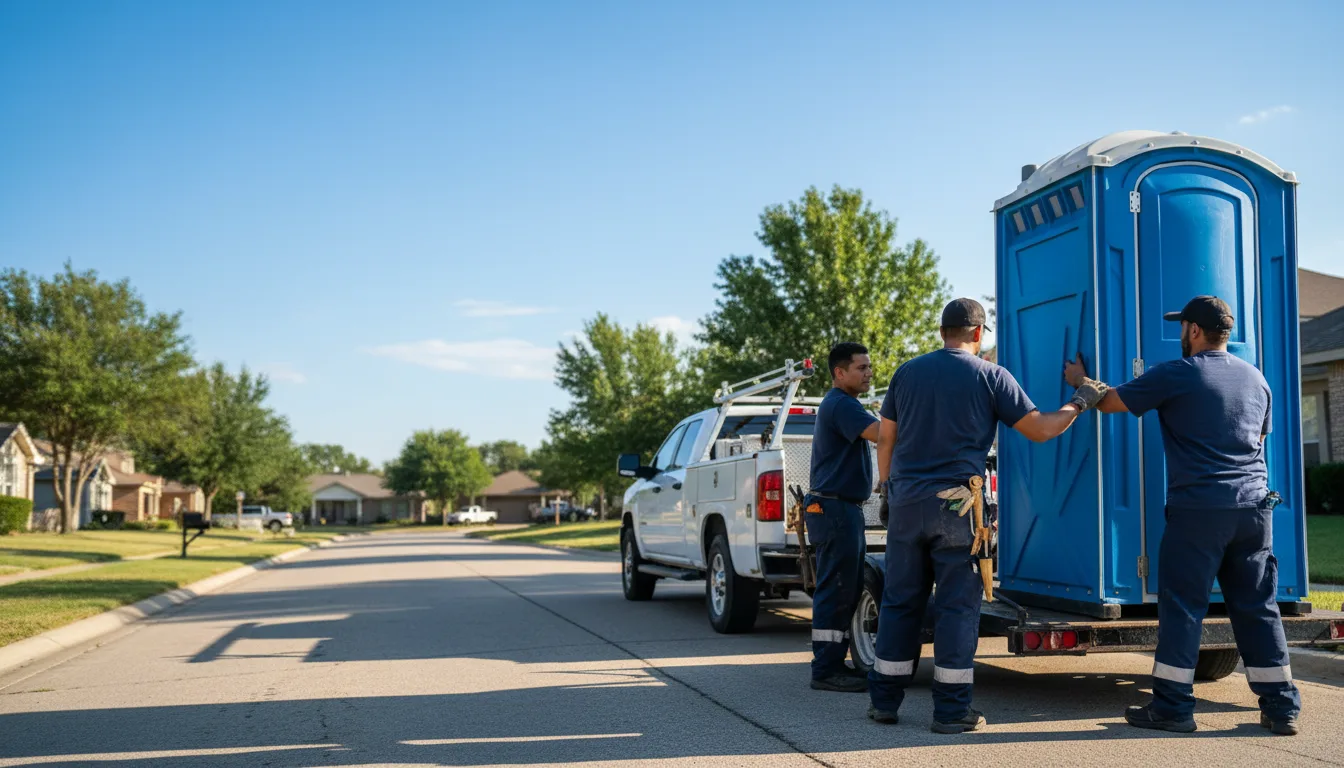 Portable Toilet Rental in Redding, CA near me